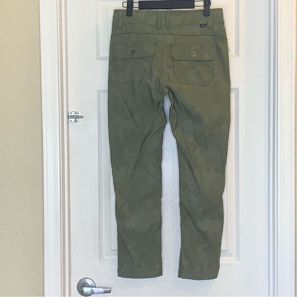Prana Halle Straight Pants Camo Color Size 2S - Picture 2 of 11